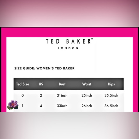 TED BAKER ADRIF BLACK PINK FLORAL BIKINI BOTTOMS - Picture 8 of 8